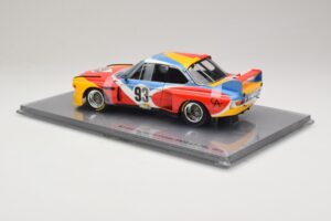 BMW 3.0 CSL Art Car Alexander Calder #51 H. Poulain / S. Posey / J. Guichet 24 Hours of Le Mans 1975 Minichamps 1:18 80430150 - imagen 5 de 7