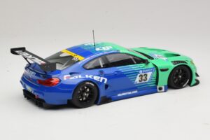 BMW M6 GT3 #33 Falken Motorsport P. Dumbreck 24 Hours of Nurburgring 2017 Minichamps 1:18 153172633 Metal - imagen 2 de 6