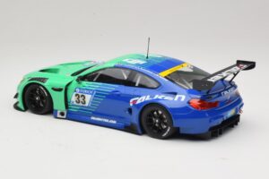 BMW M6 GT3 #33 Falken Motorsport P. Dumbreck 24 Hours of Nurburgring 2017 Minichamps 1:18 153172633 Metal - imagen 5 de 6