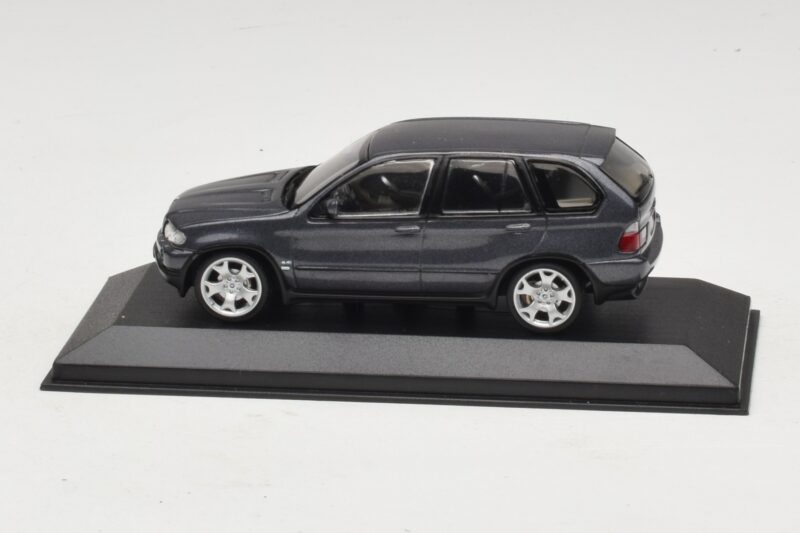 BMW X5 E53 4.4i Gris Metalizado Caja De Reemplazo Minichamps 1:43 80420393166-R1 Metal