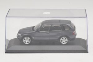 BMW X5 E53 4.4i Gris Metalizado Caja De Reemplazo Minichamps 1:43 80420393166-R1 Metal - imagen 4 de 5