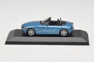 BMW Z4 E85 Azul Claro Metalizado Caja De Reemplazo Minichamps 1:43 80420144054-R1 Metal