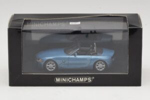 BMW Z4 E85 Azul Claro Metalizado Caja De Reemplazo Minichamps 1:43 80420144054-R1 Metal - imagen 5 de 5