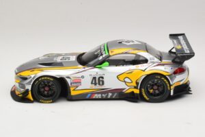 BMW Z4 GT3 #46 M. Palttala / L. Luhr 24 Hours of Spa Winner 2015 Minichamps 1:18 151152346 Metal - imagen 3 de 6