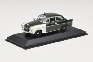 Borgward Isabella Polizei Frankfurt Minichamps 1:43 400096090 Metal - imagen 2 de 5