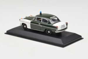 Borgward Isabella Polizei Frankfurt Minichamps 1:43 400096090 Metal - imagen 3 de 5