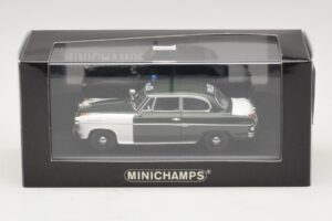 Borgward Isabella Polizei Frankfurt Minichamps 1:43 400096090 Metal - imagen 5 de 5
