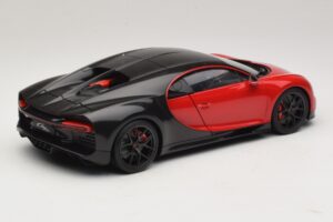 Bugatti Chiron Sport Italian Red & Carbon AUTOart 1:18 70996 Compuesto - imagen 3 de 8