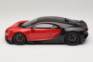 Bugatti Chiron Sport Italian Red & Carbon AUTOart 1:18 70996 Compuesto - imagen 4 de 8