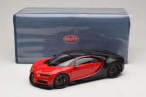 Bugatti Chiron Sport Italian Red & Carbon AUTOart 1:18 70996 Compuesto - imagen 8 de 8