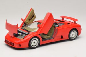Bugatti EB110 Rojo Bburago 1:18 3055-P1 Metal - imagen 2 de 8