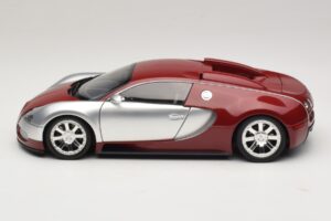 Bugatti Veyron Centenaire Edition Chrome Red Minichamps 1:18 100110851 Metal - imagen 4 de 8