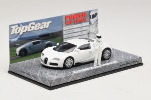 Bugatti Veyron Blanco Top Gear Edición Minichamps 1:43 519431100 Metal - imagen 2 de 5