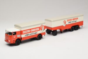 Bussing LU 11/16 Remolque Furgón Dextro Energen Minichamps 1:43 499073940 Metal