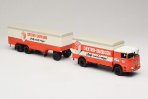 Bussing LU 11/16 Remolque Furgón Dextro Energen Minichamps 1:43 499073940 Metal - imagen 4 de 6