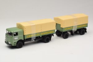 Bussing LU 11/16 Remolque Plataforma Schenker Minichamps 1:43 499073924 Metal