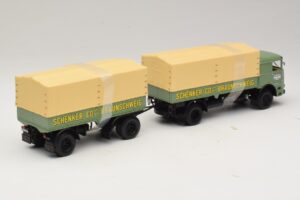 Bussing LU 11/16 Remolque Plataforma Schenker Minichamps 1:43 499073924 Metal - imagen 2 de 6