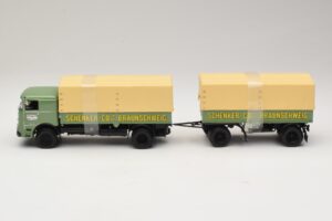 Bussing LU 11/16 Remolque Plataforma Schenker Minichamps 1:43 499073924 Metal - imagen 3 de 6