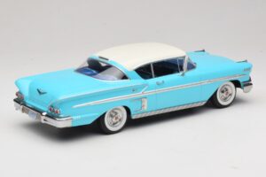 Chevrolet Bel Air Impala Coupe Turquesa & Crema KK-Scale 1:18 KKDC181593 Metal - imagen 2 de 6