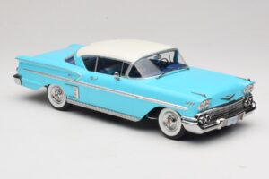 Chevrolet Bel Air Impala Coupe Turquesa & Crema KK-Scale 1:18 KKDC181593 Metal - imagen 4 de 6
