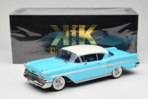 Chevrolet Bel Air Impala Coupe Turquesa & Crema KK-Scale 1:18 KKDC181593 Metal - imagen 6 de 6