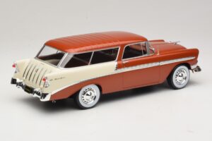 Chevrolet Bel Air Nomad Marrón Metalizado & Crema KK-Scale 1:18 KKDC181294 Metal - imagen 2 de 6