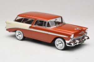 Chevrolet Bel Air Nomad Marrón Metalizado & Crema KK-Scale 1:18 KKDC181294 Metal - imagen 4 de 6