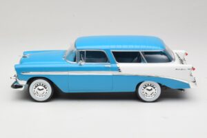 Chevrolet Bel Air Nomad Turquesa & Blanco KK-Scale 1:18 KKDC181292 Metal - imagen 3 de 6