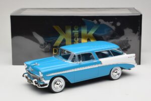 Chevrolet Bel Air Nomad Turquesa & Blanco KK-Scale 1:18 KKDC181292 Metal - imagen 6 de 6