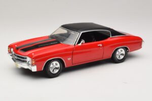 Chevrolet Chevelle SS454 Rojo Maisto 1:18 31890-P1 Metal