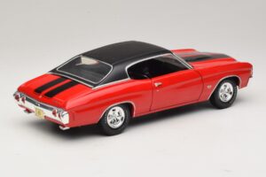 Chevrolet Chevelle SS454 Rojo Maisto 1:18 31890-P1 Metal - imagen 3 de 8