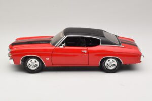 Chevrolet Chevelle SS454 Rojo Maisto 1:18 31890-P1 Metal - imagen 4 de 8