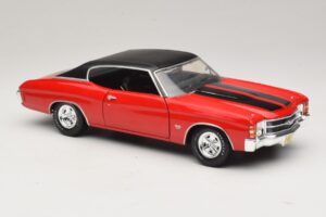 Chevrolet Chevelle SS454 Rojo Maisto 1:18 31890-P1 Metal - imagen 6 de 8