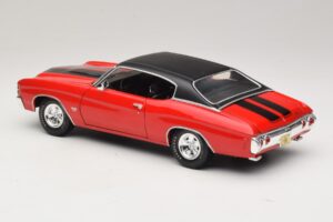 Chevrolet Chevelle SS454 Rojo Maisto 1:18 31890-P1 Metal - imagen 7 de 8