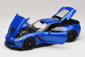 Chevrolet Corvette C7 Z06 Laguna Blue Tintcoat AUTOart 1:18 71265 Compuesto - imagen 2 de 8