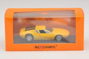 De Tomaso Mangusta Amarillo Maxichamps 1:43 940127120 Metal - imagen 5 de 5