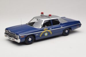 Dodge Monaco Nevada Highway Patrol Azul & Plata KK-Scale 1:18 KKDC181155 Metal