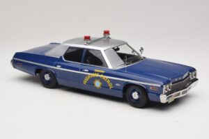 Dodge Monaco Nevada Highway Patrol Azul & Plata KK-Scale 1:18 KKDC181155 Metal - imagen 4 de 6