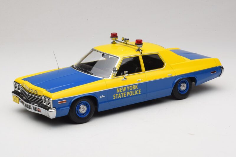 Dodge Monaco New York State Police Amarillo & Azul KK-Scale 1:18 KKDC181156 Metal