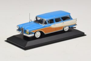 Edsel Bermuda Ranchera Caribbean Turquoise Minichamps 1:43 400082014 Metal - imagen 2 de 4