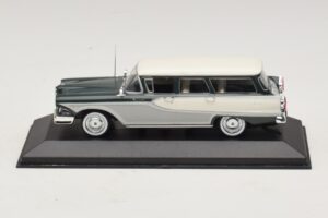 Edsel Bermuda Ranchera Verde Oscuro Blanco Minichamps 1:43 400082013 Metal