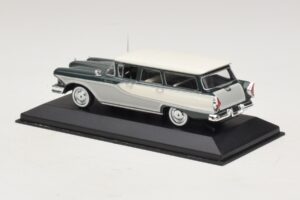 Edsel Bermuda Ranchera Verde Oscuro Blanco Minichamps 1:43 400082013 Metal - imagen 3 de 5
