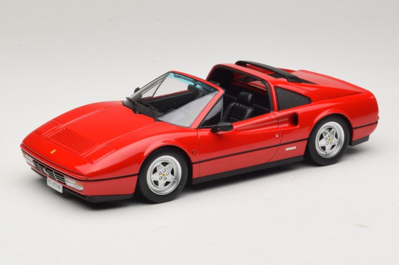 Ferrari 328 GTS Rojo Con Interior Negro KK-Scale 1:18 KKDC180551 Metal