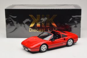Ferrari 328 GTS Rojo Con Interior Negro KK-Scale 1:18 KKDC180551 Metal - imagen 7 de 7