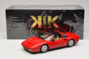 Ferrari 328 GTS Versión US Rojo Beverly Hills Cop II Con Interior Beige KK-Scale 1:18 KKDC181701 Metal - imagen 7 de 7