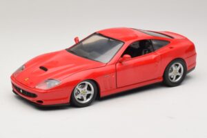 Ferrari 550 Maranello Rojo Majorette 1:18 5974 Metal