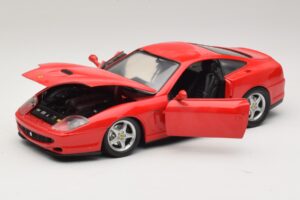 Ferrari 550 Maranello Rojo Majorette 1:18 5974 Metal - imagen 2 de 8