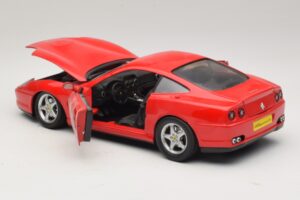 Ferrari 550 Maranello Rojo Majorette 1:18 5974 Metal - imagen 5 de 8