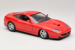 Ferrari 550 Maranello Rojo Majorette 1:18 5974 Metal - imagen 6 de 8