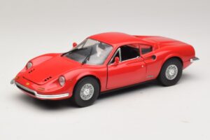 Ferrari Dino 246 Rojo Majorette 1:18 5271 Metal